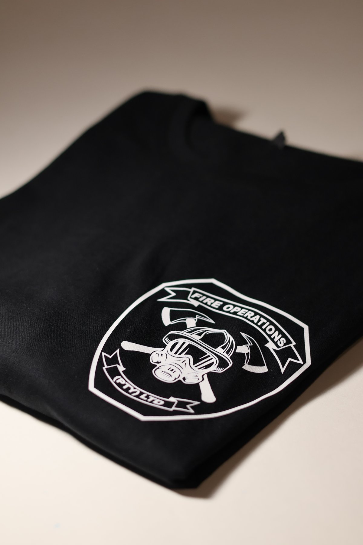Aerion corporate branding project featuring embroidered apparel