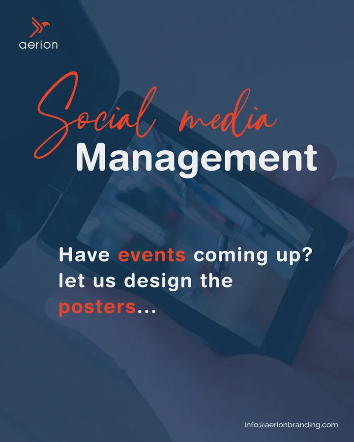 Event Poster Design — Social media event promotion