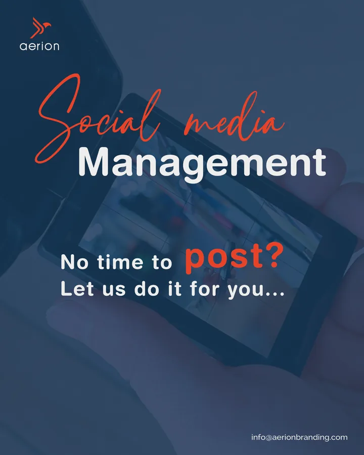 No Time to Post? — Social media management campaign