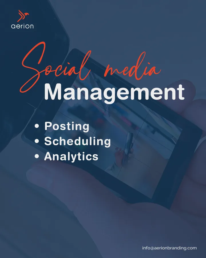 Social Media Management — Posting, scheduling and analytics